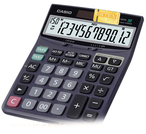 Máy tính để bàn Casio DJ-120TG/D Calculator 