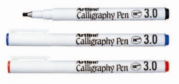 Bút viết thư pháp Artline EK-243 Calligraphy Pen nét 3mm
