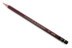 Bút chì gỗ Uni Mitsubishi Hi-Uni Wooden Pencil 2H