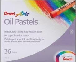 Phấn dầu Pentel Arts Oil Pastels PHN-36, 36 Color Set