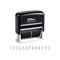 Dấu Shiny S-313 - 13 số liền mực, số cao 3.5mm Self-Inking Numberer 13 Bands