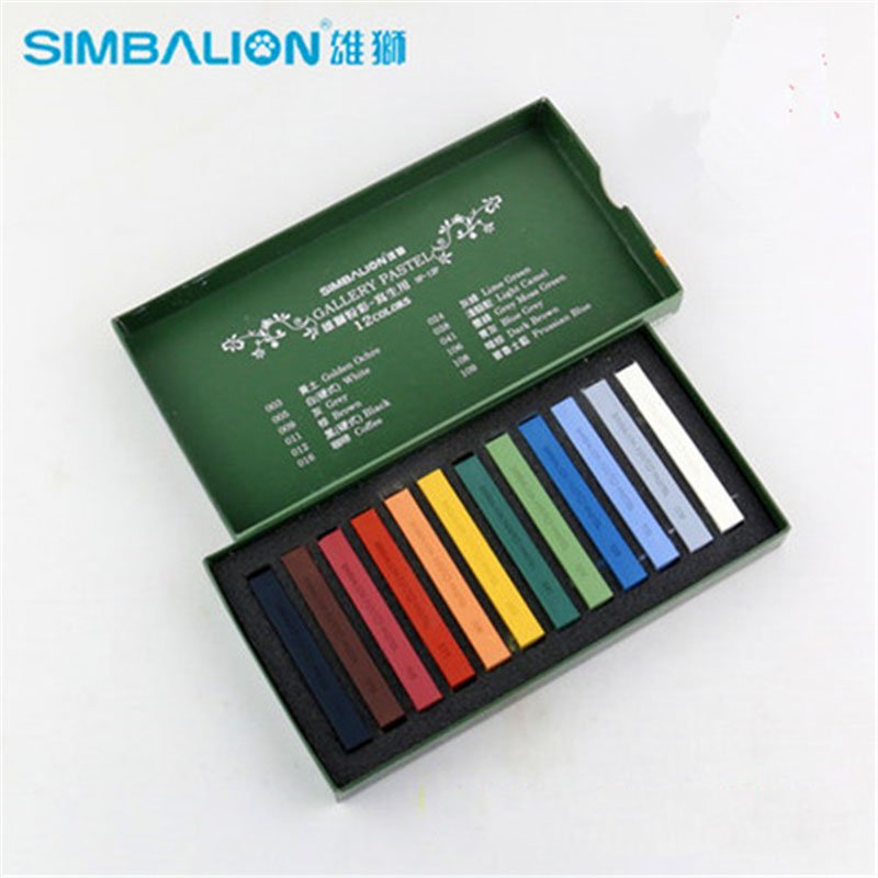 Phấn Tiên Simbalion 12 màu SP-12 Soft Pastel