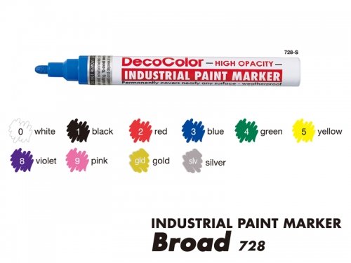 Bút sơn Marvy Industrial Paint Marker 728 2mm