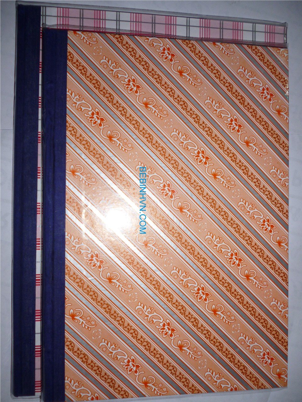 Sổ Caro NgCh 21x33/ 25x33 Bìa giấy Carton gáy vải Notebook
