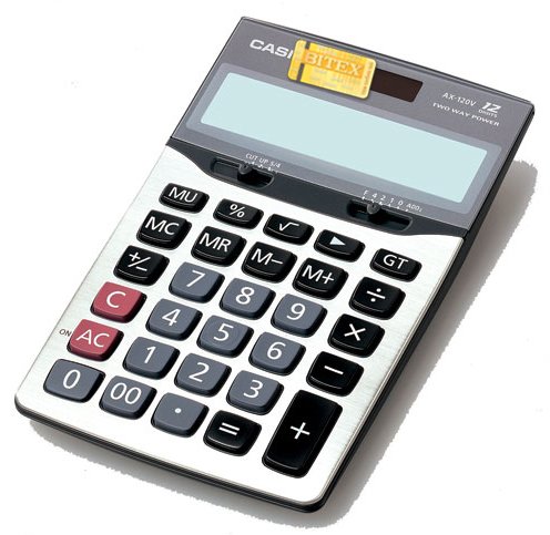 Máy tính Casio AX-120V/S Desktop Calculator
