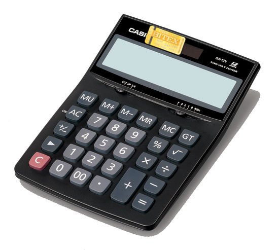Máy tính Casio DX 12V/S Calculator