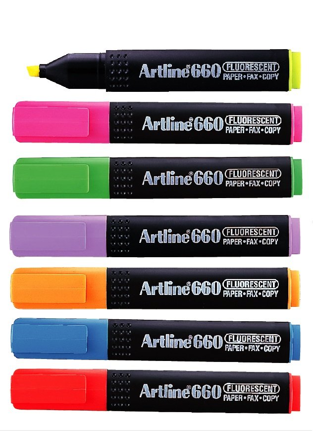 Bút dạ quang Artline EK-660 HIGHLIGHTER Fluorescent