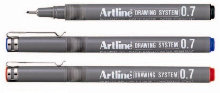 Bút vẽ kỹ thuật Artline EK-237 Drawing System Pen, 0.7mm