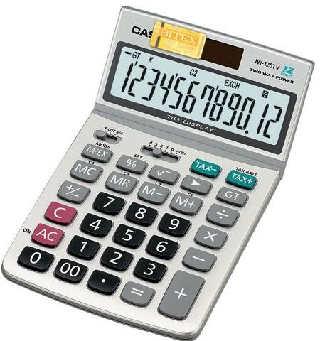 Máy tính Casio JW 120TV Desktop Calculators