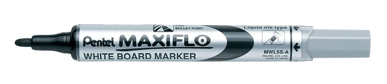 Bút viết bảng nét nhỏ Pentel Maxiflo Fine Bullet Point 1.1mm MWL5SBF