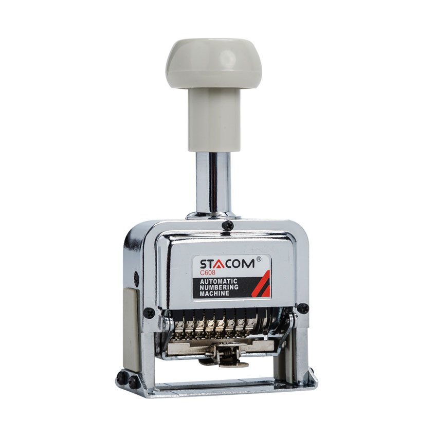 Máy đóng số nhảy tự động Stacom C608 8 số Automatic Numbering Machine