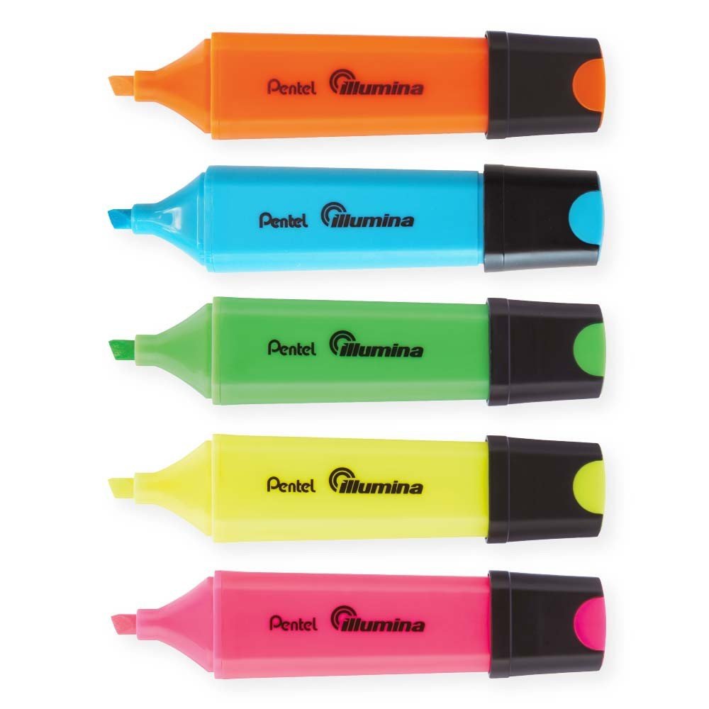 Bút dạ quang Pentel Cillumina / www.bebinhvn.com