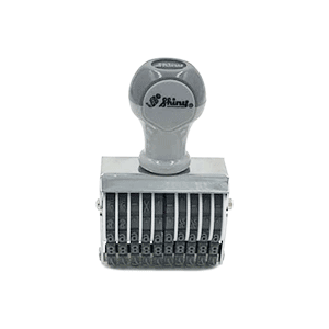 Dấu số Shiny 10 số cao 4mm N410 Number stamp