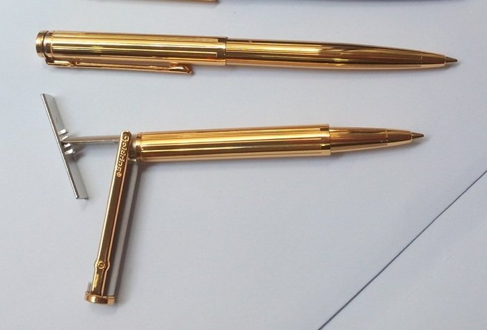 Bút bi có dấu tên 1 dòng Goldring