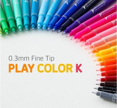 Bút vẽ trang trí 2 đầu Tombow PLAY COLOR K - Bộ 24 màu GCF-012