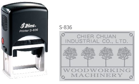 Dấu Shiny S-836 Dấu tên công ty, chữ ký, logo
