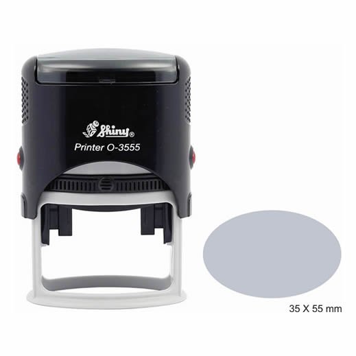 Dấu Shiny hình Oval O-3555 Self-Inking Stamp