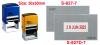 Dấu Shiny S827D có ngày tháng loại lớn