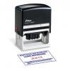 Dấu Shiny có mực sẵn S830D có nội dung lớn và ngày tháng năm Self-Inking Stamp