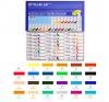 Màu nước Sakura MAT WATER COLORS 5ML, bộ 24 màu EMW24