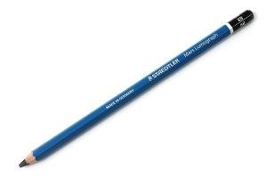 Bút chì đen Staedtler Mars Lumograph 100-8B Graphite Pencil