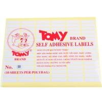 Nhãn dán Tomy số No.99 Self Adhesive Lables