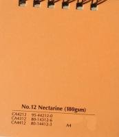 Giấy màu cam tươi A4 dày 180gsm Nectarine Paper Malaysia, CA4412