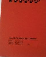 Giấy màu đỏ đậm A4 dày 180gsm Christmas Red Malaysia, CA4418