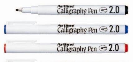 Bút viết thư pháp Artline EK-242 Calligraphy Pen nét 2mm