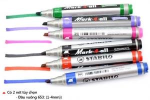 Bút lông dầu Stabilo MK653 Permanent Marker, nét 1-4mm