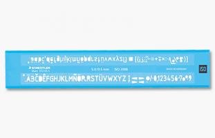 Thước chữ kỹ thuật Staedtler 572-