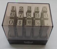 Dấu ghép số Toyoda No.4 Multi Joint Number 4mm Rubber Stamp