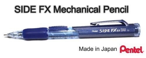 Chì bấm giữa Pentel Side FX Mechanical Pencil PD255 0.5mm