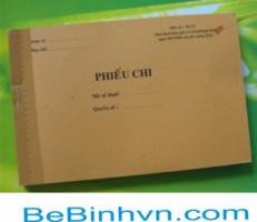 Phiếu chi giấy purlure 100L