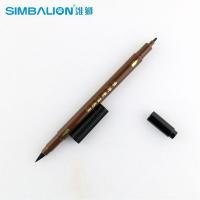 Bút cọ Simbalion 2 đầu mực đỏ CB-35 Brush Pen Caligraphy