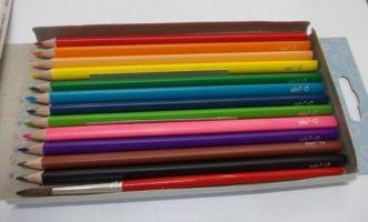 Bút chì màu nước Edu3 12 màu WaterColour Pencil