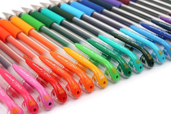 Bút Uni-ball Signo UM-151 Gel Pen nét siêu nhỏ 0.38mm